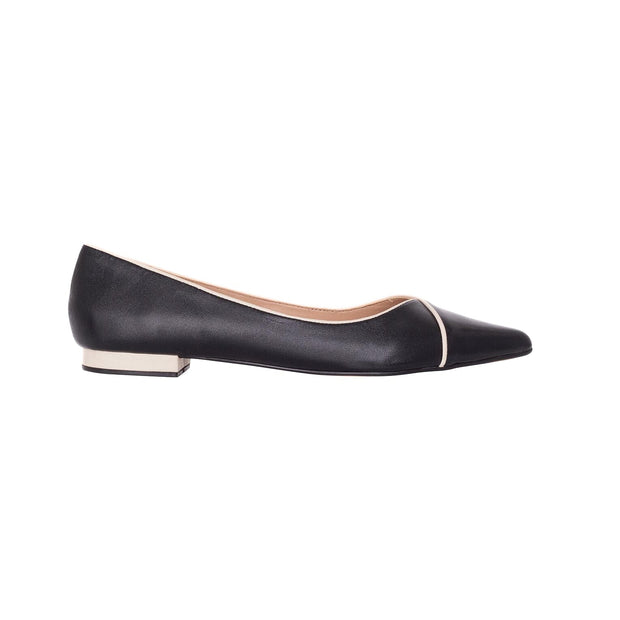 Ariri Red Leather Ballerinas – Comfort Flat-0