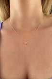 14ct Gold C Initial Necklace
