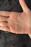 14ct Gold C Initial Necklace