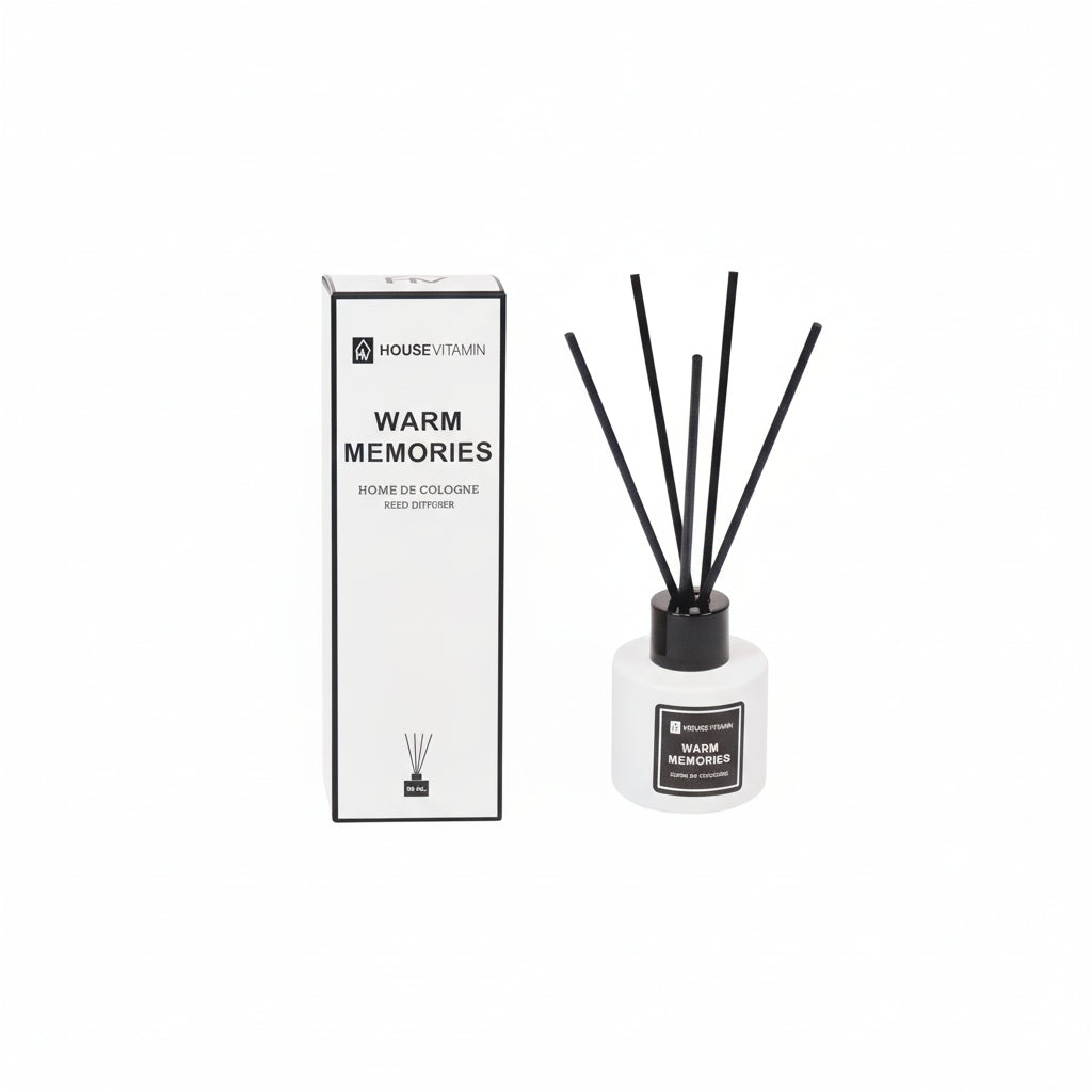 Reed Diffuser - Glass/Fiber - 30 ml - Warm Memories
