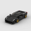 MOC Racing Car Assembly Model, City Sports Car Building Blocks, Creative Garage Toy, Educational Bricks, Children‘S Holiday Gift