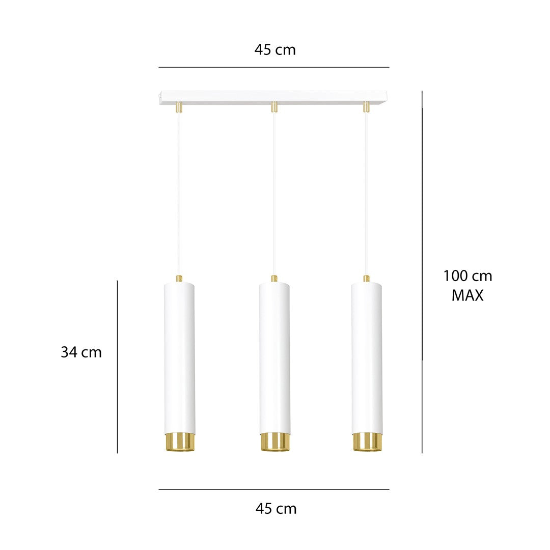 KIBO 3 White/Gold