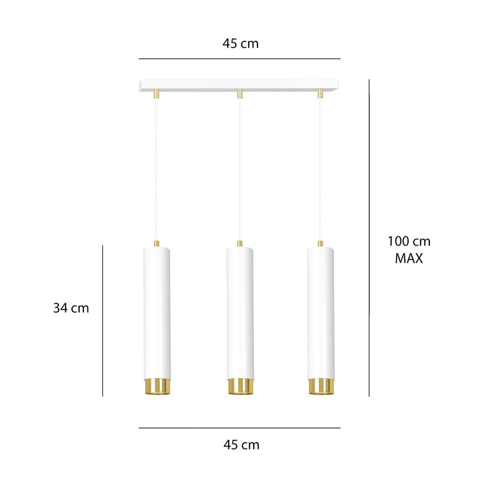 KIBO 3 White/Gold