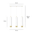 KIBO 3 White/Gold