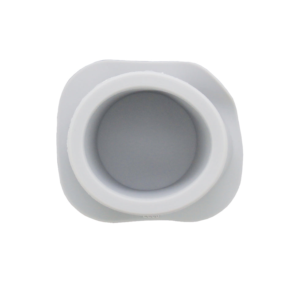 Silicone mould round flowerpot