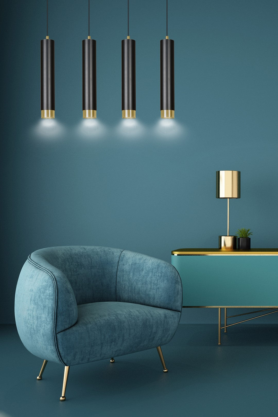 KIBO 4 Blue/Gold