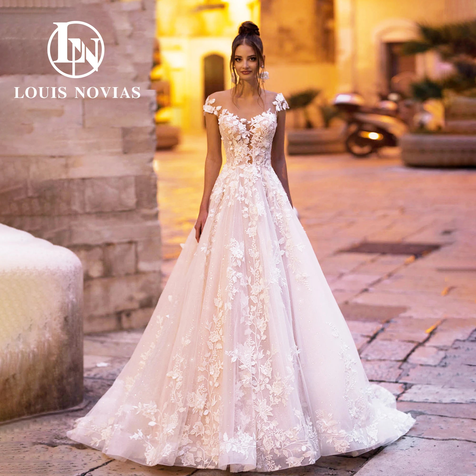 Romantic Wedding Dresses for Women off Shoulder Backless Appliques Sweetheart Wedding Gown Vestidos De Novia