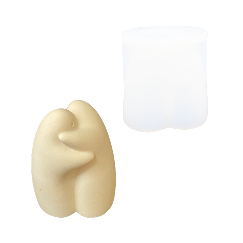 Silicone mould cuddle figure