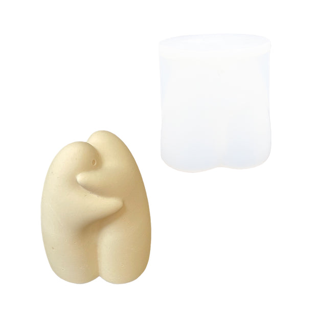 Silicone mould cuddle figure
