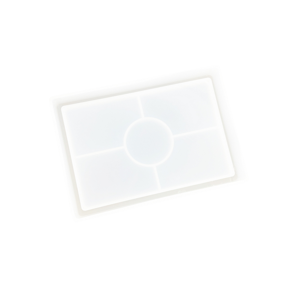 Silicone mould rectangular coaster Reslin