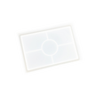 Silicone mould rectangular coaster Reslin