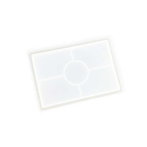 Silicone mould rectangular coaster Reslin