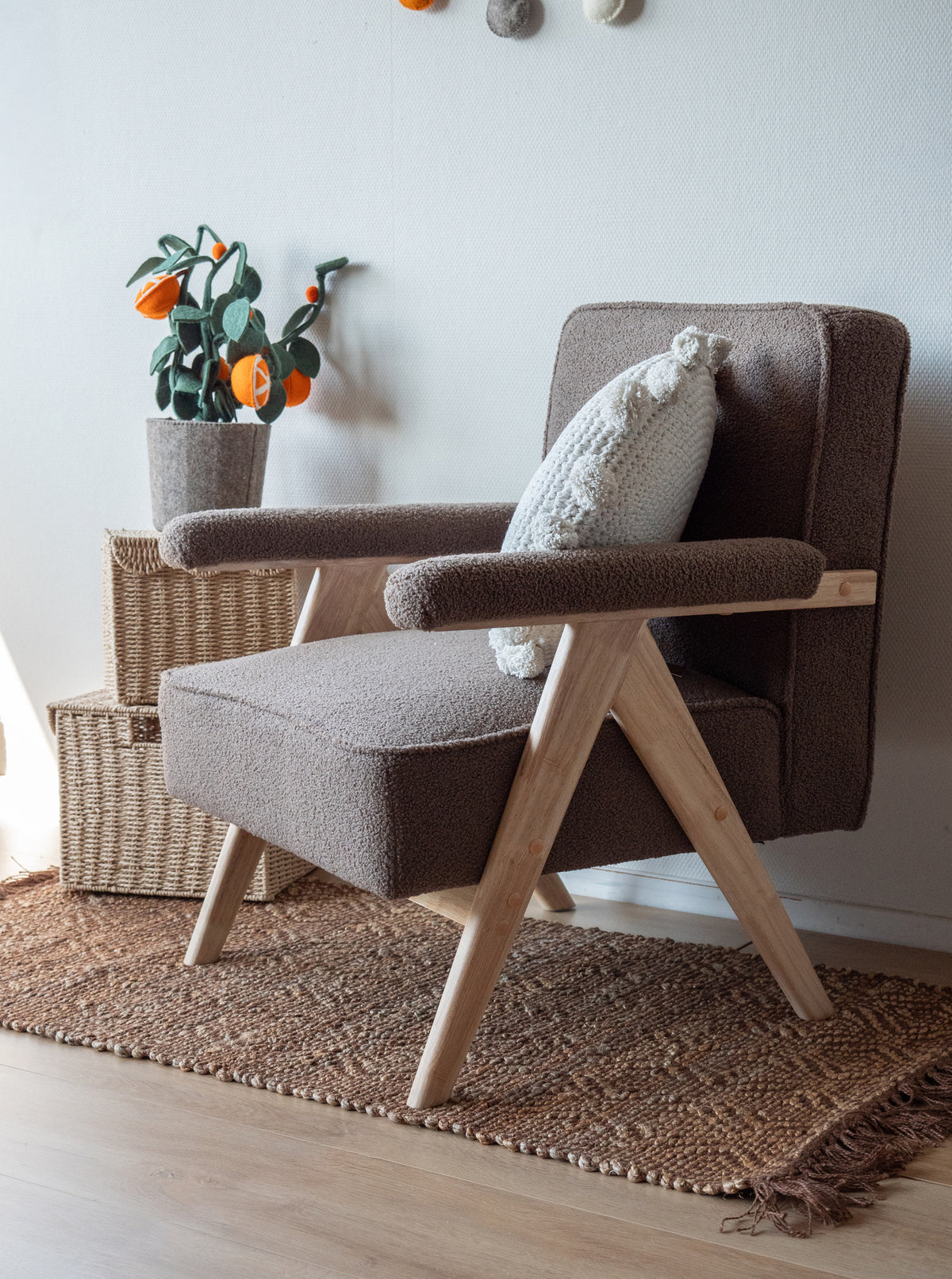 Kidsdepot Anouk armchair - taupe