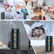 Brûleur d’Encens Électrique 2 en 1 avec Haut-Parleur Coranique, Télécommande, Brûleur de Bakhoor, Diffuseur d’Arômes pour Voiture, Bureau, Maison, Chambre, Salon, Bureau d’Étude, Spa