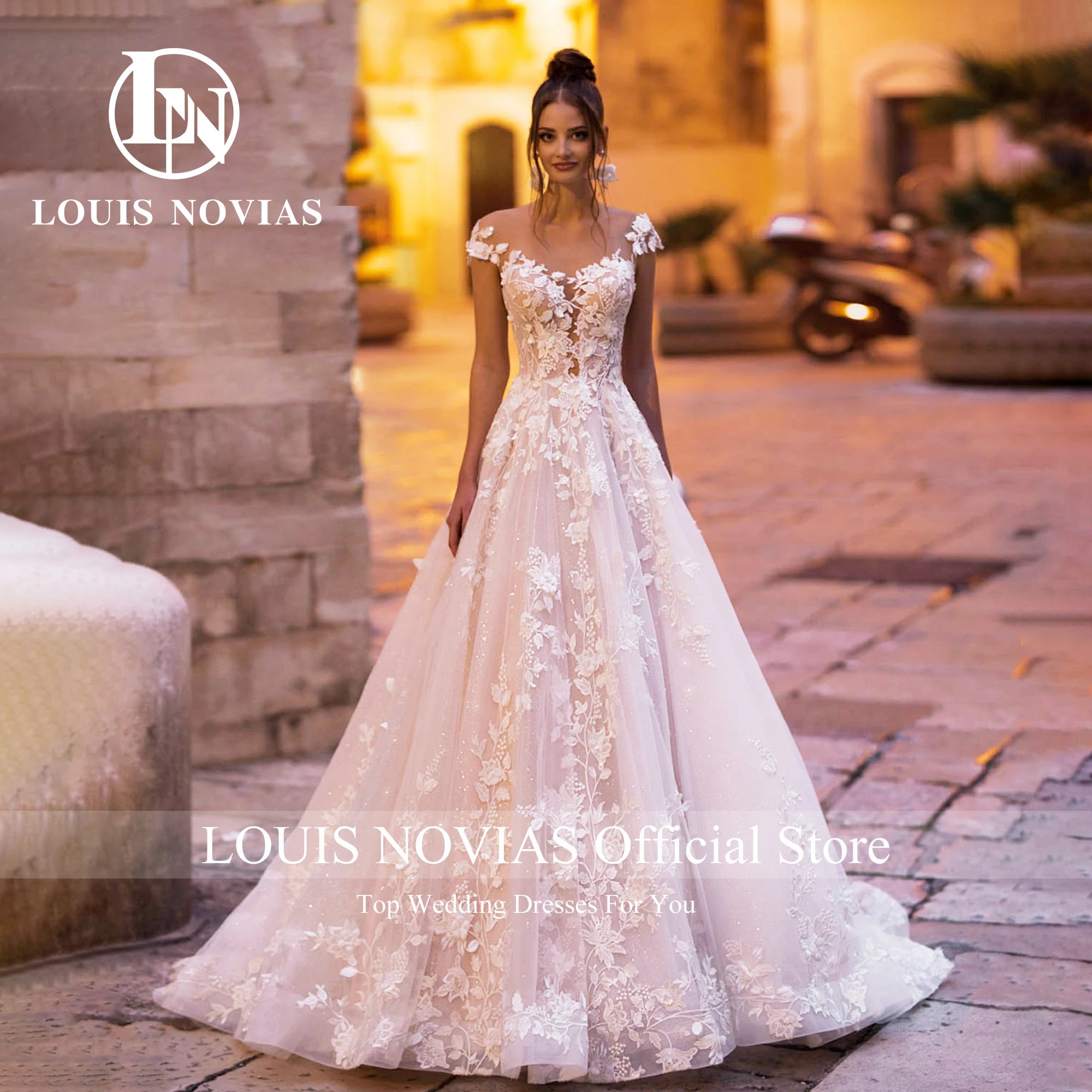 Romantic Wedding Dresses for Women off Shoulder Backless Appliques Sweetheart Wedding Gown Vestidos De Novia