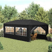 Partytent 400 X 300 X 255 Cm Pe En Staal