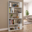 Boekenkast 80 X 24 X 159 Cm Bewerkt Hout