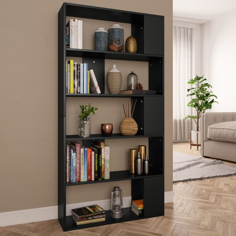 Boekenkast 80 X 24 X 159 Cm Bewerkt Hout
