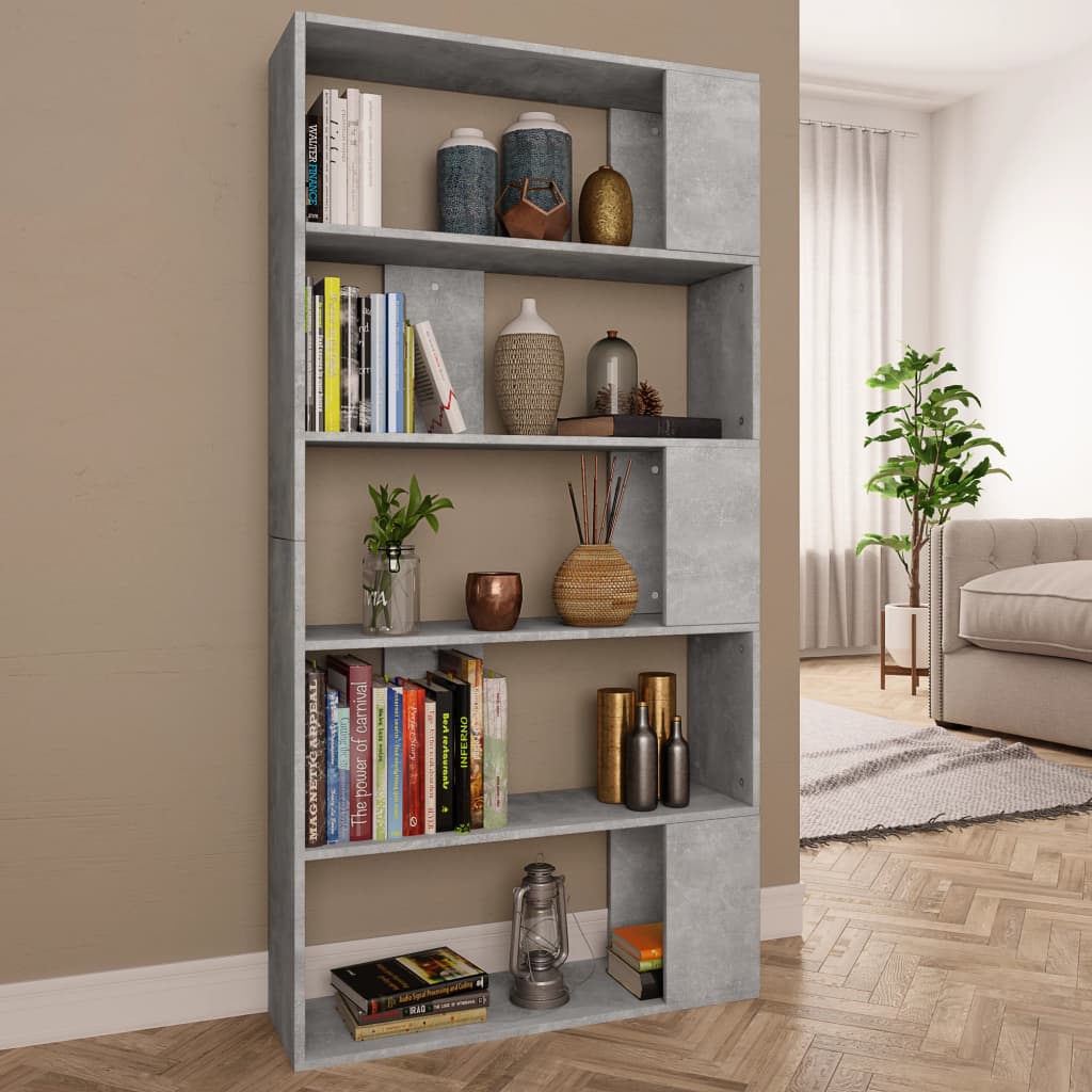 Boekenkast 80 X 24 X 159 Cm Bewerkt Hout