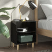 Bedkast 2 St 40 X 30 X 50 Cm Bewerkt Hout
