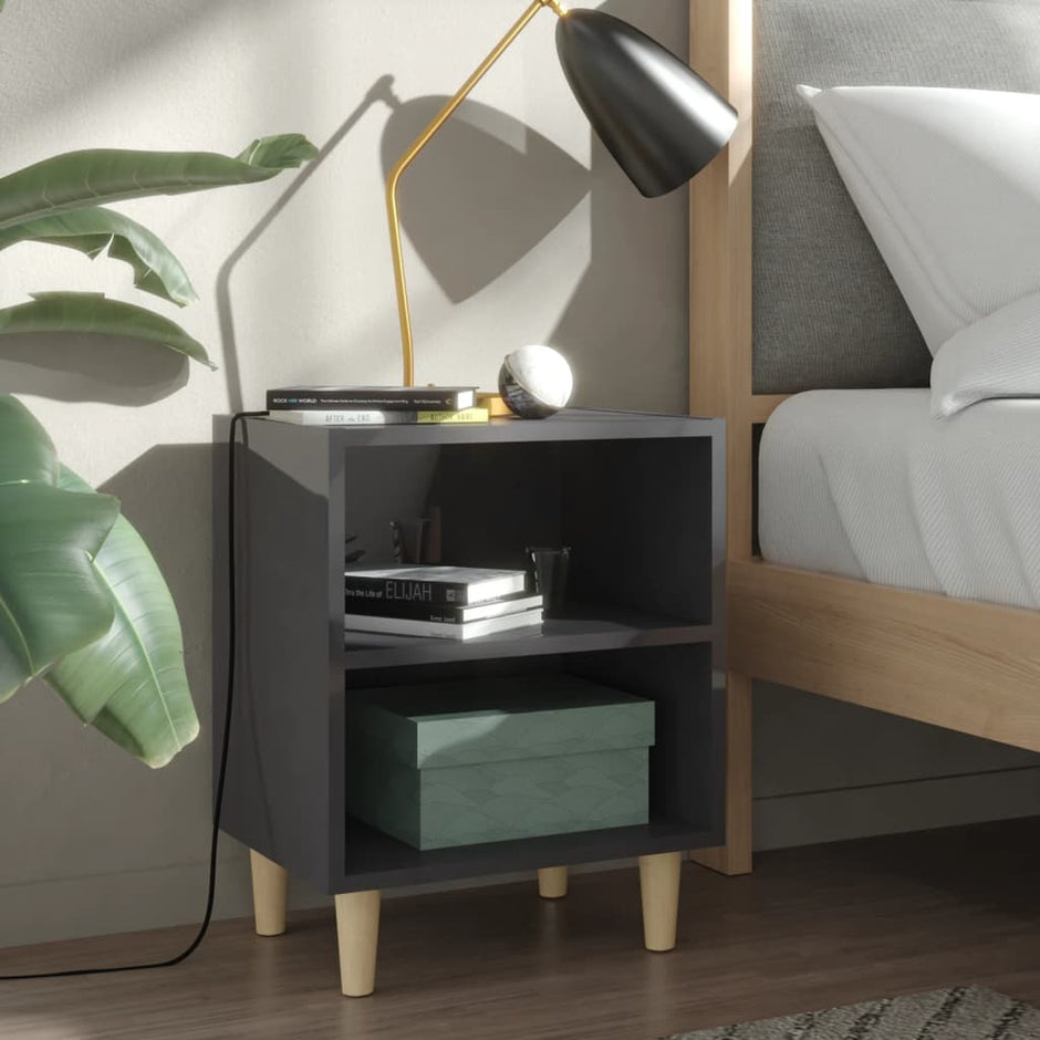 Bedkast 2 St 40 X 30 X 50 Cm Bewerkt Hout