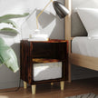 Bedkast 2 St 40 X 30 X 50 Cm Bewerkt Hout