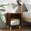 Bedkast 2 St 40 X 30 X 50 Cm Bewerkt Hout