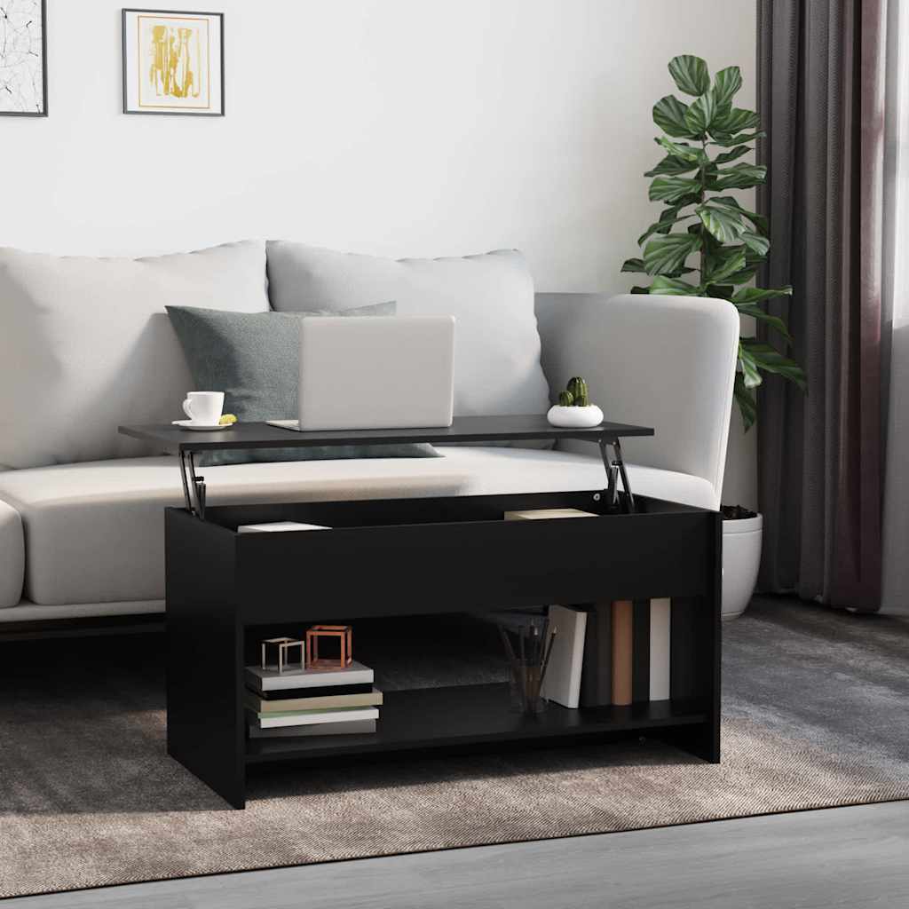 Salontafel 80 X 50,5 X 41,5 Cm Bewerkt Hout