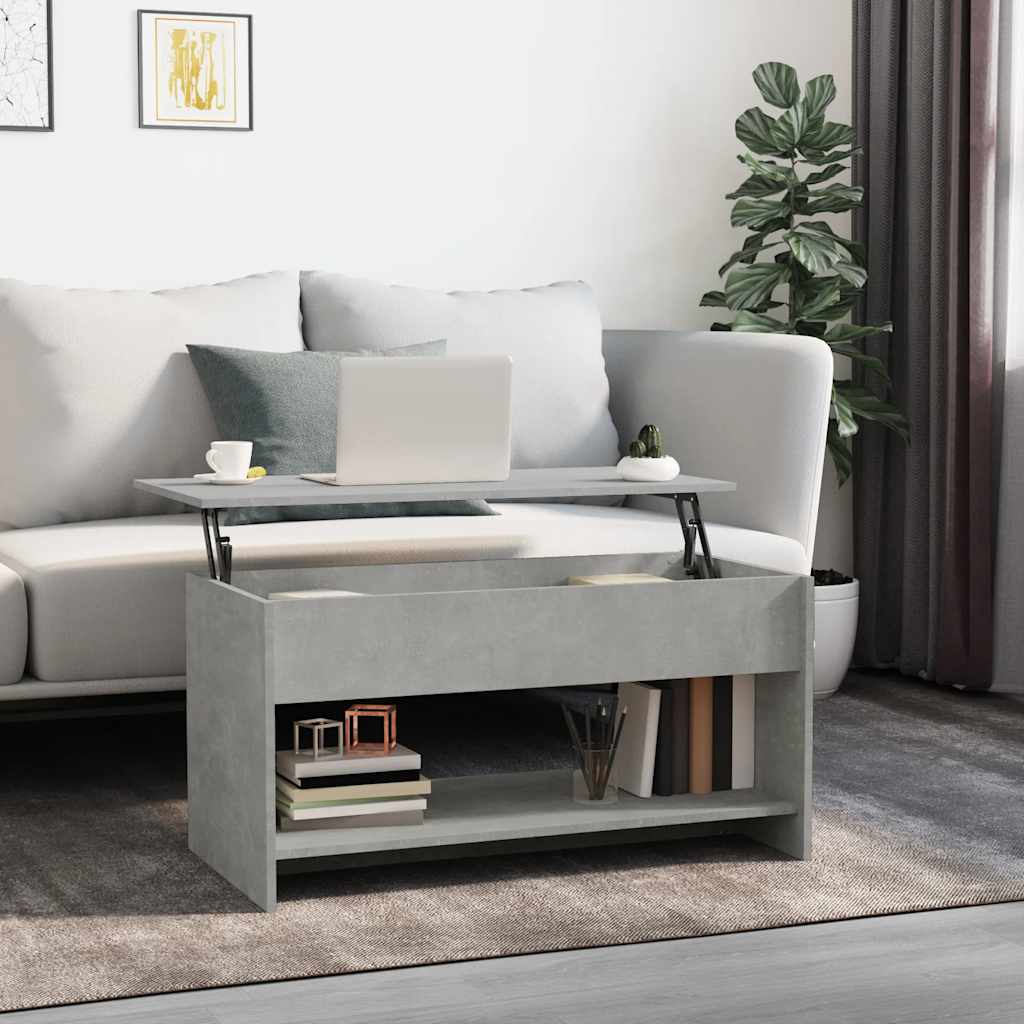 Salontafel 80 X 50,5 X 41,5 Cm Bewerkt Hout