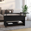 Salontafel 80 X 50,5 X 41,5 Cm Bewerkt Hout