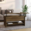 Salontafel 80 X 50,5 X 41,5 Cm Bewerkt Hout
