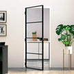 Home Door 76 X 201.5 X 3.5 Cm Aluminium And Tempered Glass