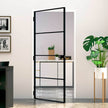 Home Door 76 X 201.5 X 3.5 Cm Aluminium And Tempered Glass