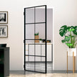 Home Door 76 X 201.5 X 3.5 Cm Aluminium And Tempered Glass