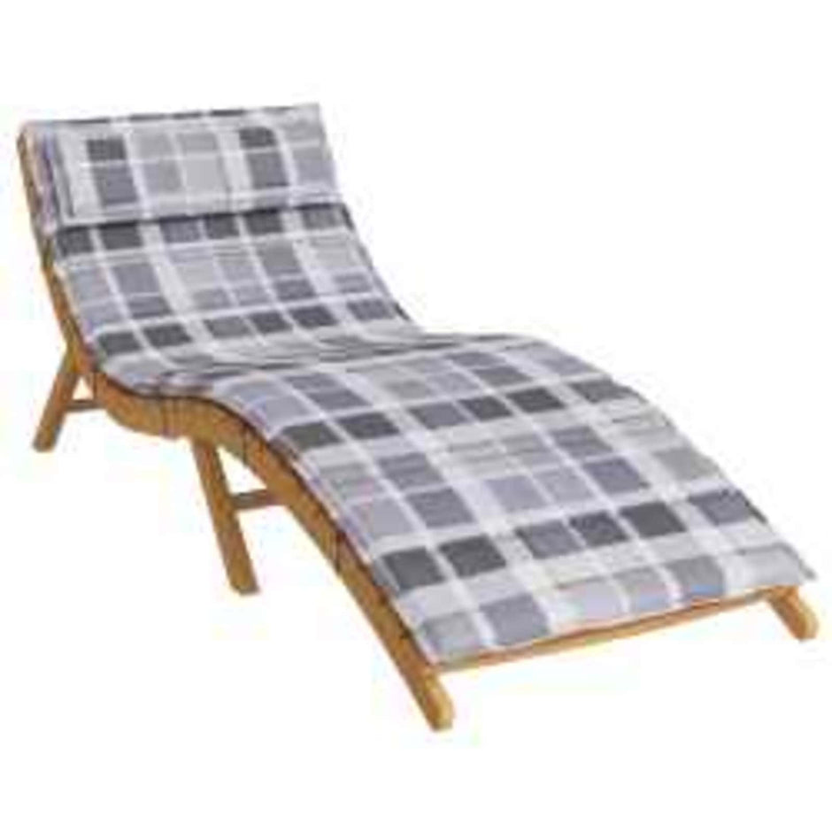 Ligbedkussen 180X60X4 Cm Oxford Stof