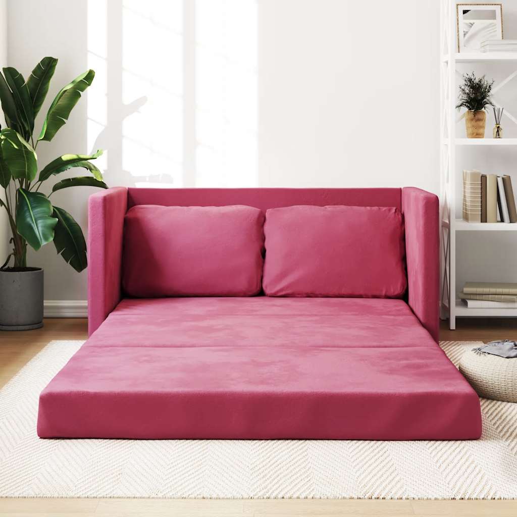 Slaapbank 74 X 77 X 81 Cm Fluweel