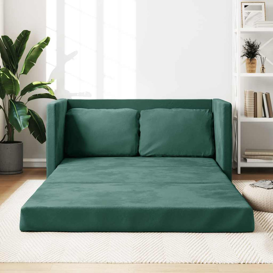 Slaapbank 74 X 77 X 81 Cm Fluweel
