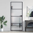 Home Door 76 X 201.5 X 3.5 Cm Aluminium And Tempered Glass