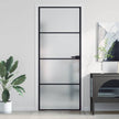 Home Door 76 X 201.5 X 3.5 Cm Aluminium And Tempered Glass