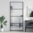 Home Door 76 X 201.5 X 3.5 Cm Aluminium And Tempered Glass
