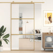 Home Door 76 X 201.5 X 3.5 Cm Aluminium And Tempered Glass