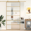 Home Door 76 X 201.5 X 3.5 Cm Aluminium And Tempered Glass