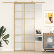 Home Door 76 X 201.5 X 3.5 Cm Aluminium And Tempered Glass