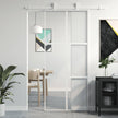 Home Door 76 X 201.5 X 3.5 Cm Aluminium And Tempered Glass