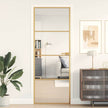 Home Door 76 X 201.5 X 3.5 Cm Aluminium And Tempered Glass
