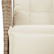 5-Delige Tuinset Met Kussens Poly Rattan Beige