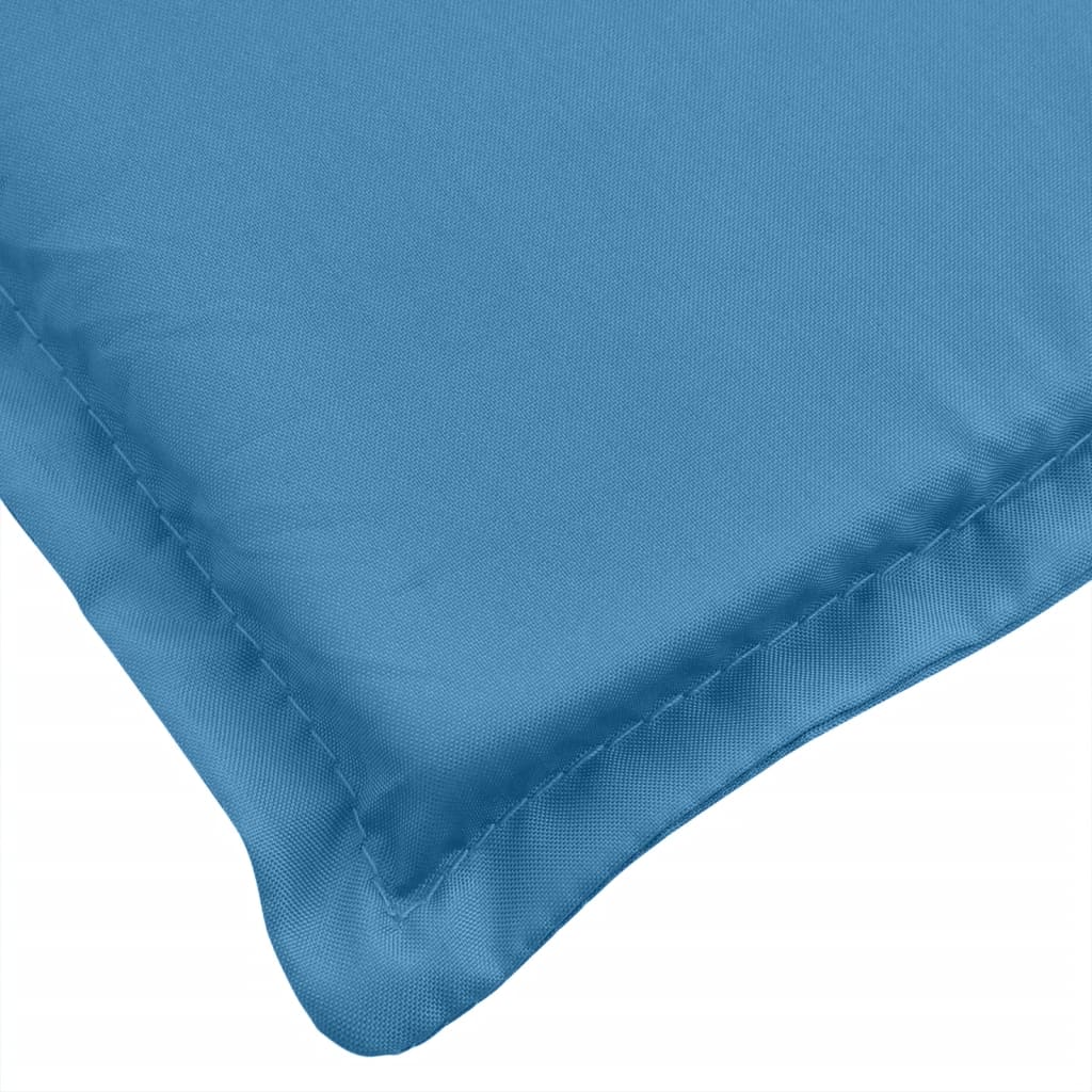 Stoelkussens Hoge Rug Stof Gemêleerd Blauw