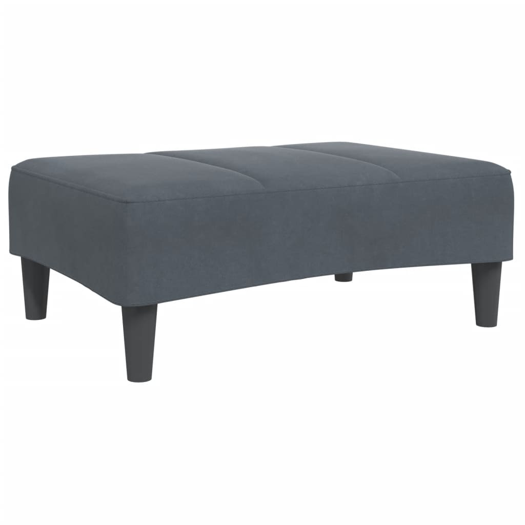 Voetenbank 77X55X31 Cm Fluweel