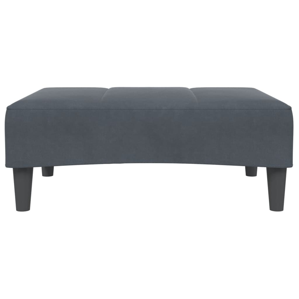 Voetenbank 77X55X31 Cm Fluweel