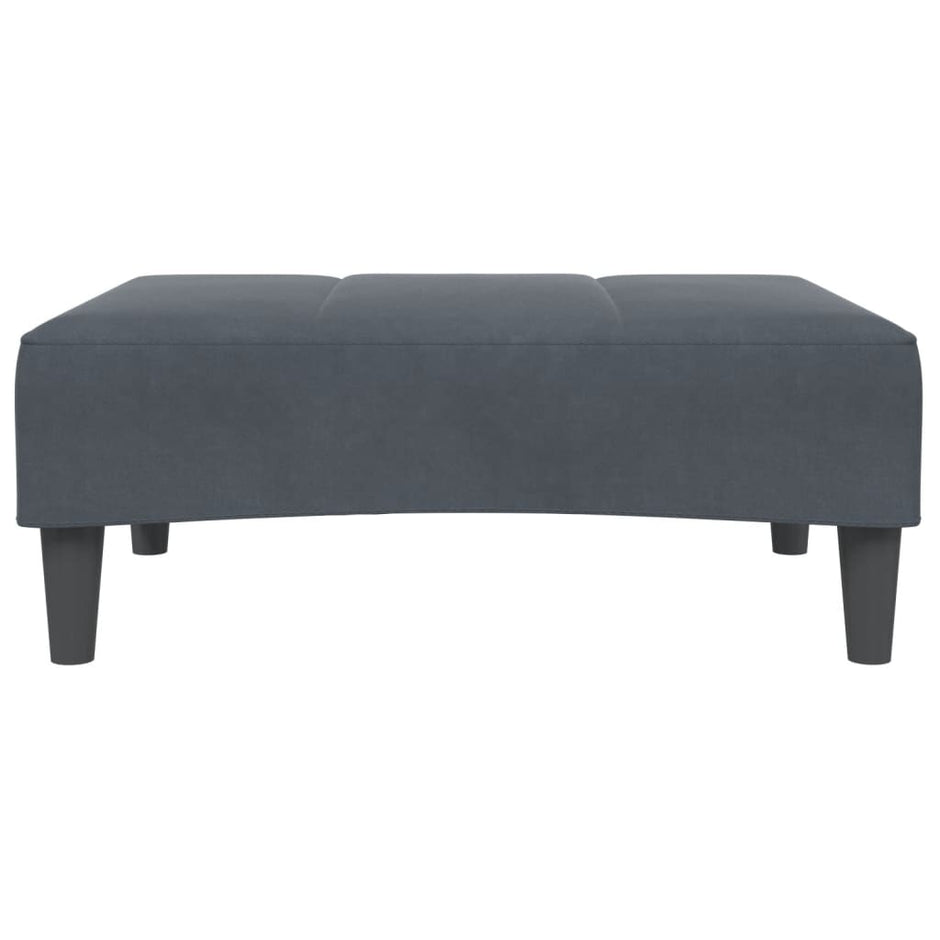 Voetenbank 77X55X31 Cm Fluweel